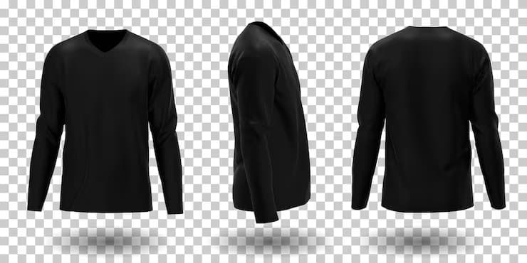 T-Shirt Manches Longues Rouge